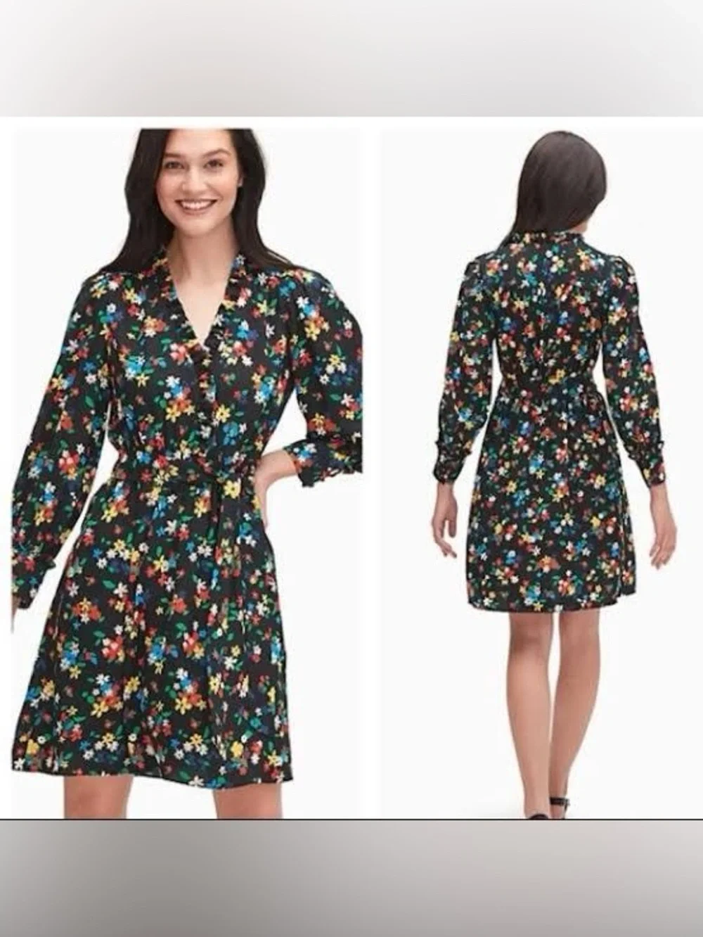 kate spade: Sailing Floral Mini Dress
